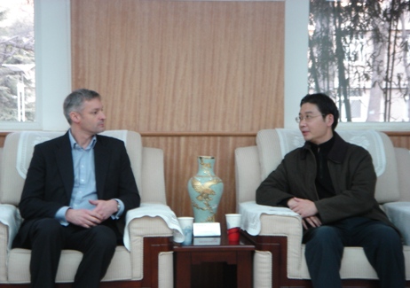 吕锐副校长会见英国波恩茅斯大学代表团